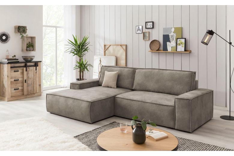 Corner sofa - Sherwood (Pull-out with storage box)