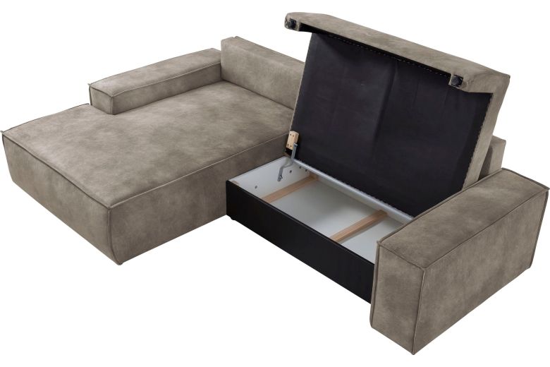 Corner sofa - Sherwood (Pull-out with storage box)