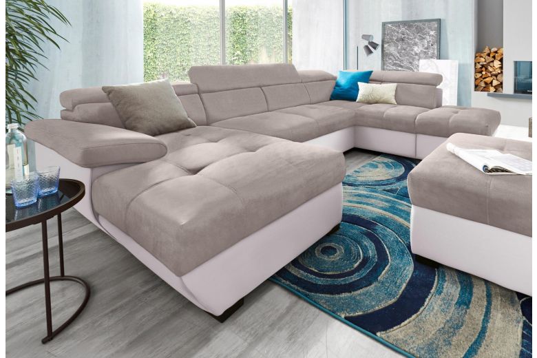 U shape sofa - Speedway (Pull-out with storage box)