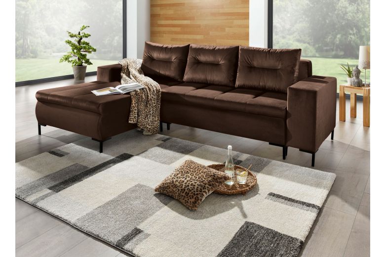Corner sofa - Vine (Pull-out with storage box)