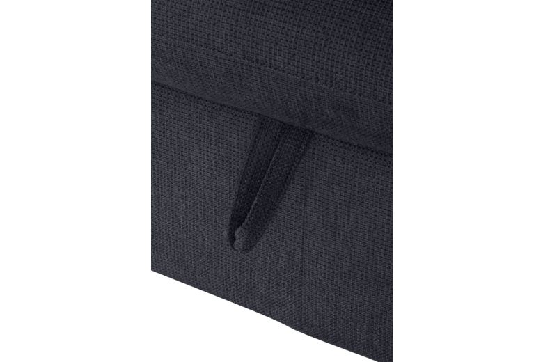 Corner sofa - Lola with hocker (Pull-out with storage box)