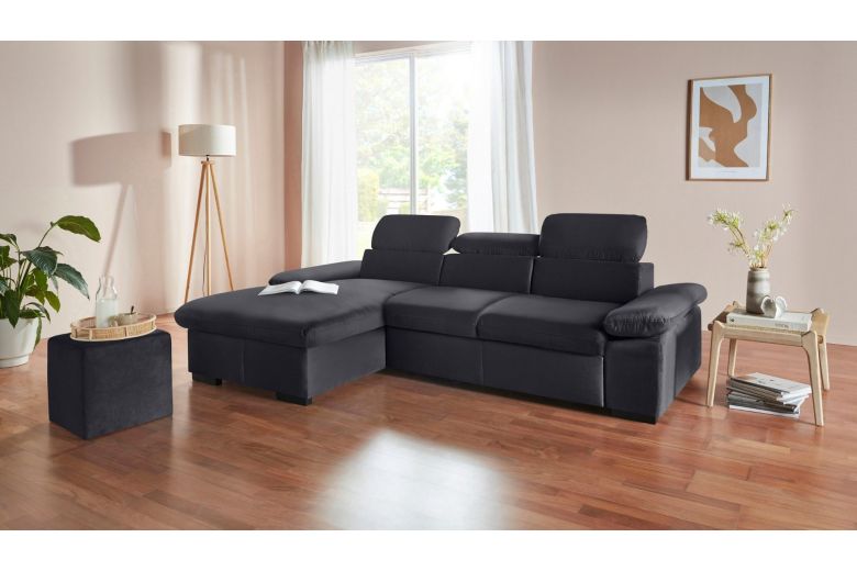 Corner sofa - Lola (Pull-out with storage box)