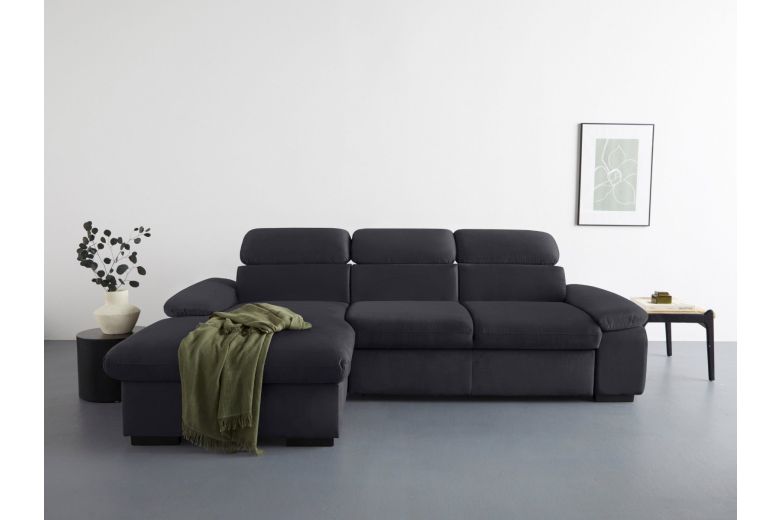 Corner sofa - Lola (Pull-out with storage box)