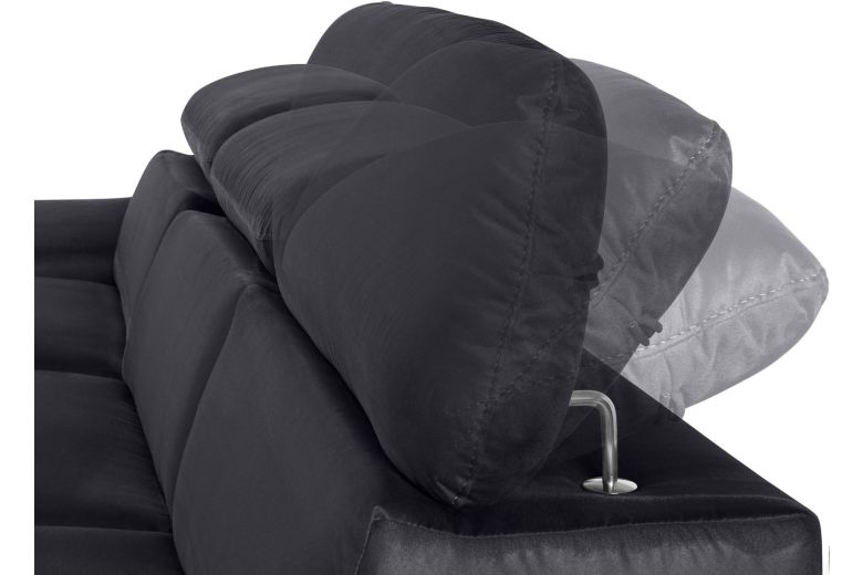 Corner sofa - Lola (Pull-out with storage box)