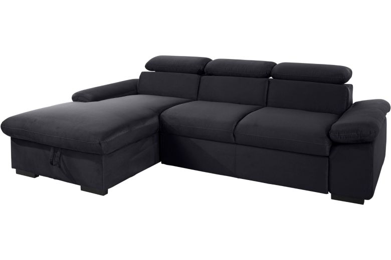 Corner sofa - Lola (Pull-out with storage box)