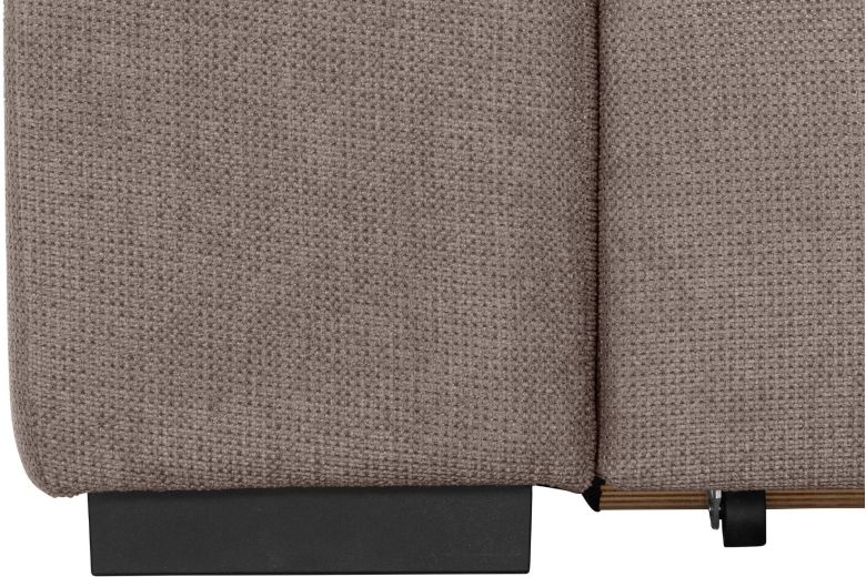Corner sofa - Lola with hocker (Pull-out with storage box)