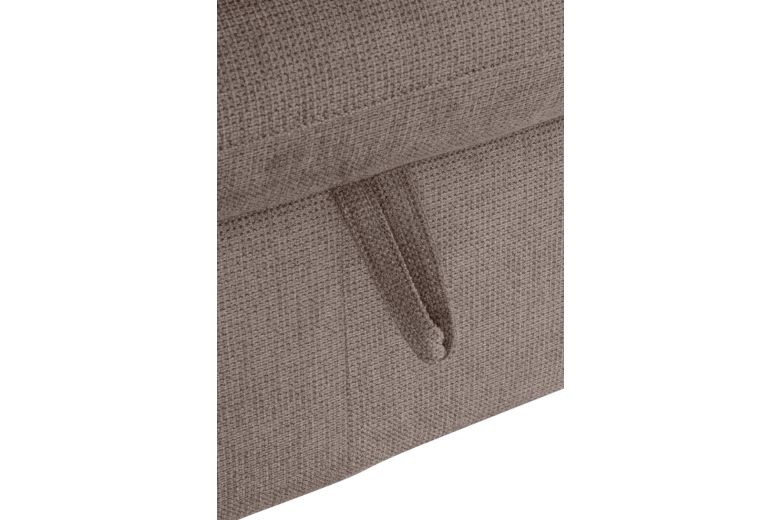 Corner sofa - Lola with hocker (Pull-out with storage box)