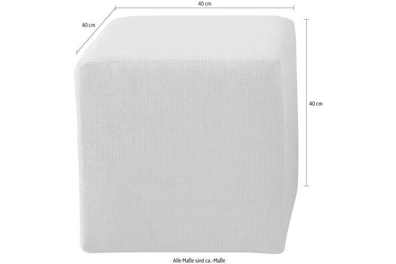 Corner sofa - Lola with hocker (Pull-out with storage box)