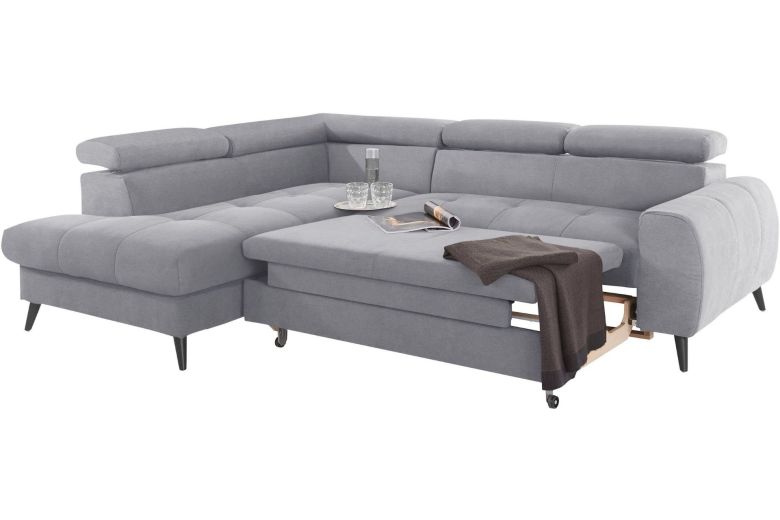 Corner sofa XL - Mia (Pull-out with storage box)