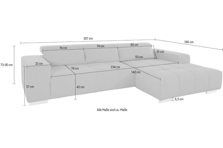Corner sofa - orion