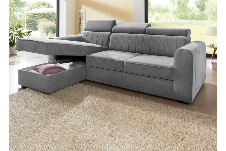 Corner sofa - Rio (Pull-out with storage box)