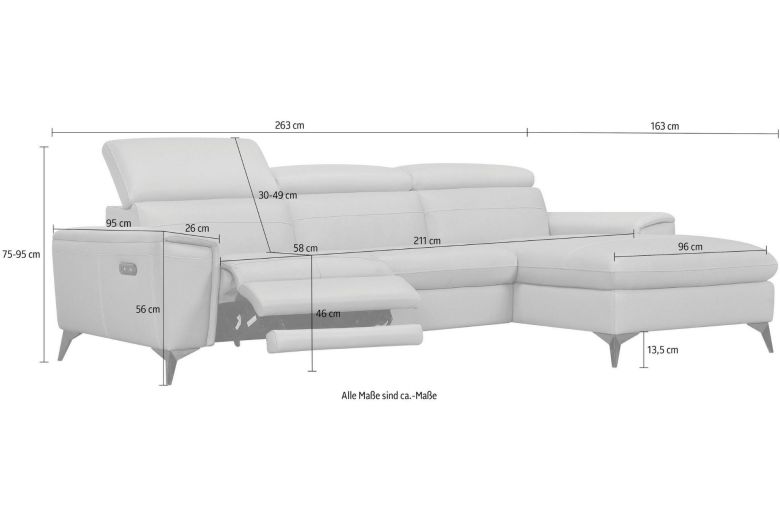 Corner sofa - Sacramento