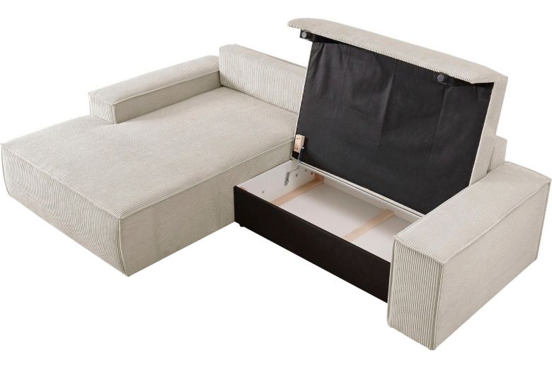 Corner sofa - Sherwood (Pull-out with storage box)