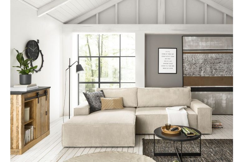 Corner sofa - Sherwood (Pull-out with storage box)