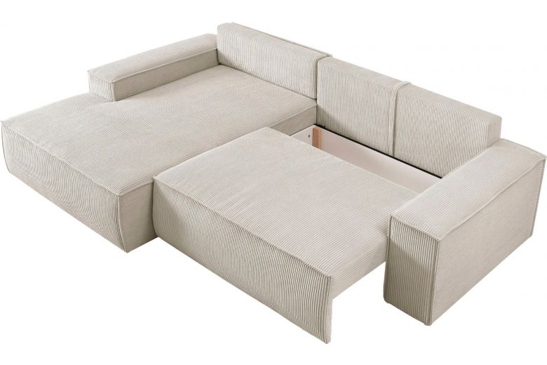 Corner sofa - Sherwood (Pull-out with storage box)