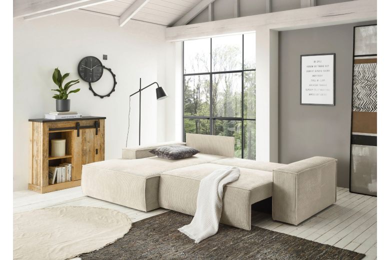 Corner sofa - Sherwood (Pull-out with storage box)