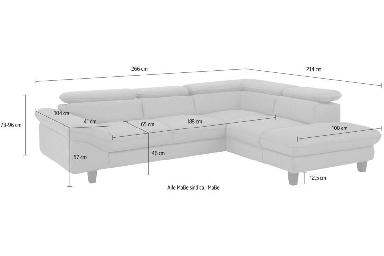 Corner sofa XL - Pilot (Pull-out with storage box)