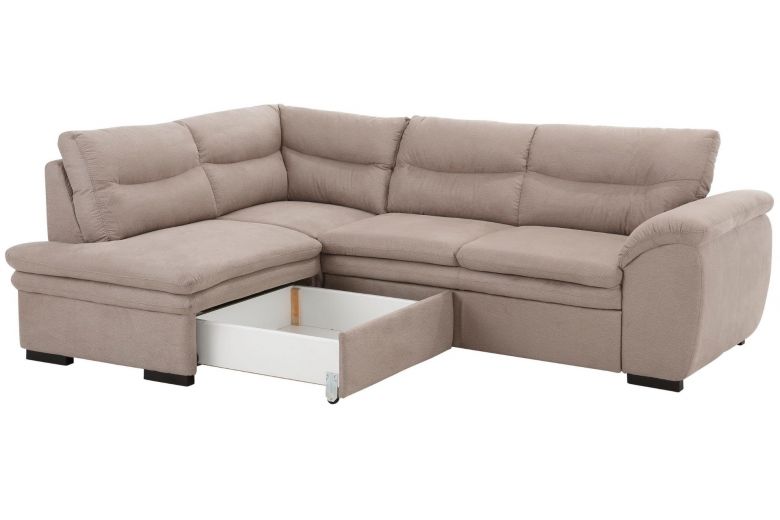 Corner sofa XL - Lea (Pull-out with storage box)