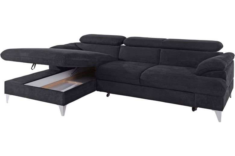 Corner sofa - Caluso (Pull-out with storage box)