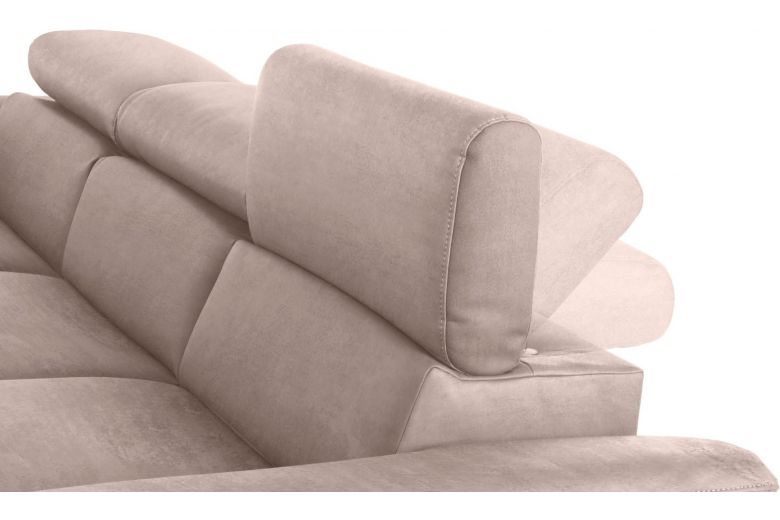 Corner sofa - Micky ar LED (Pull-out with storage box)