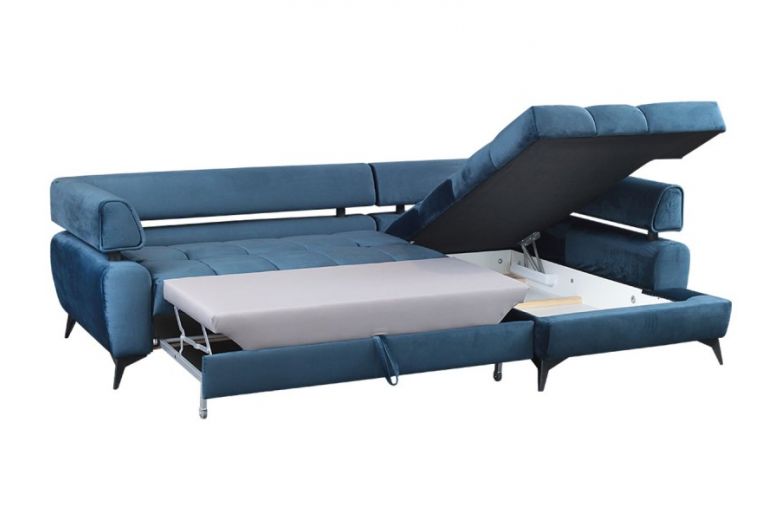 Corner sofa - Paris (Pull-out with storage box)