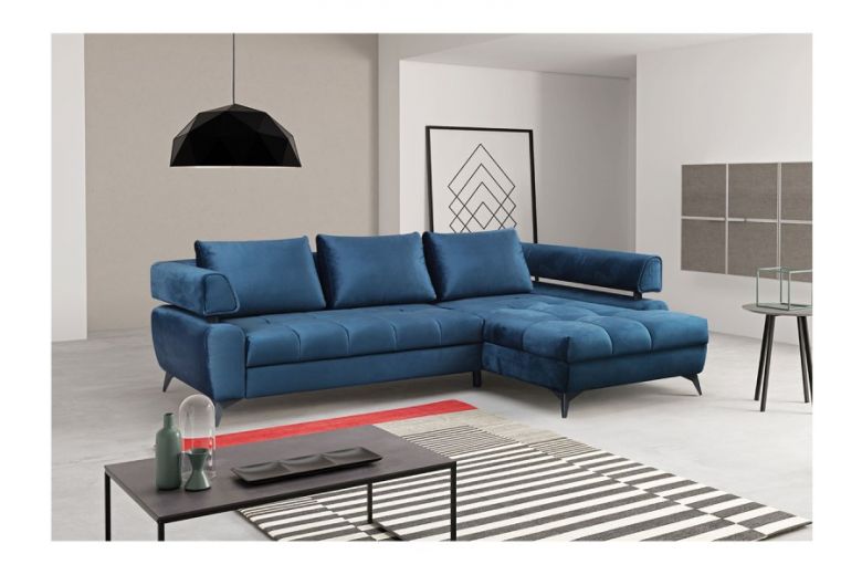 Corner sofa - Paris (Pull-out with storage box)