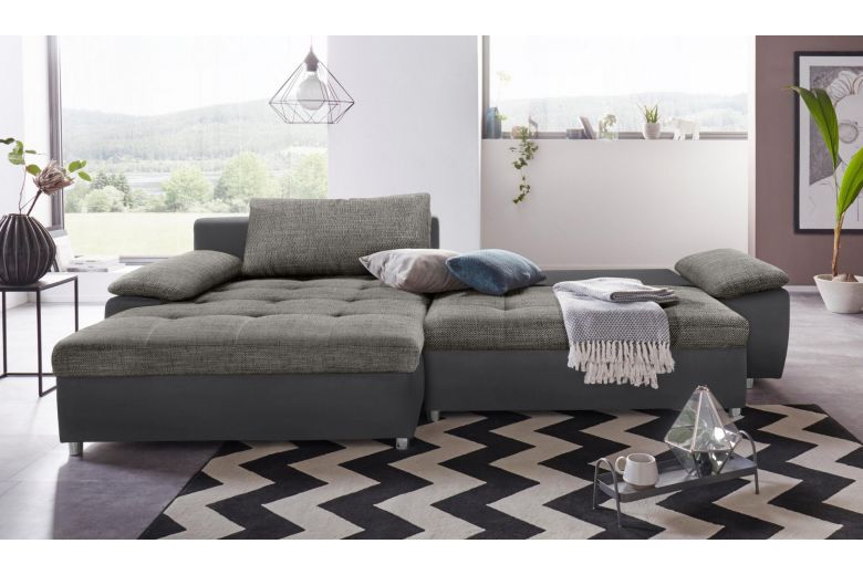 Corner sofa - Labene XXL (Pull-out with storage box)