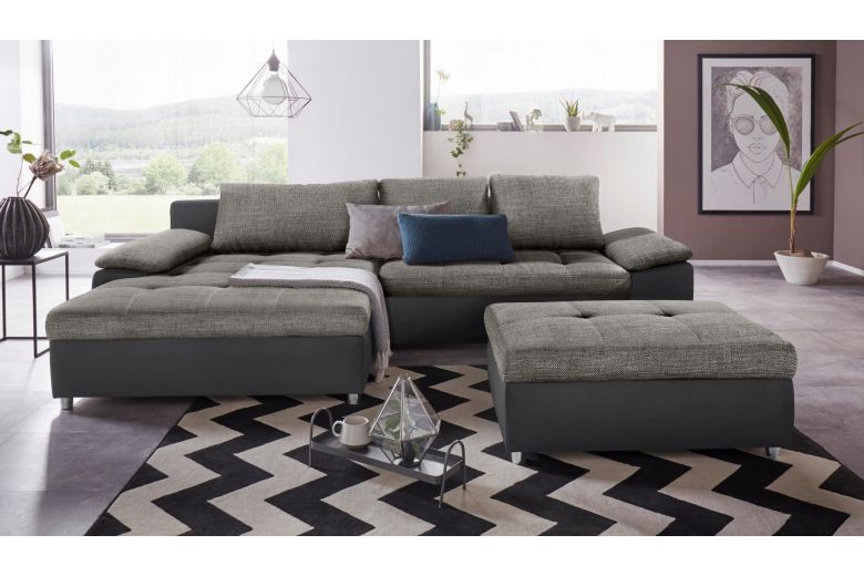 Corner sofa - Labene XXL (Pull-out with storage box)