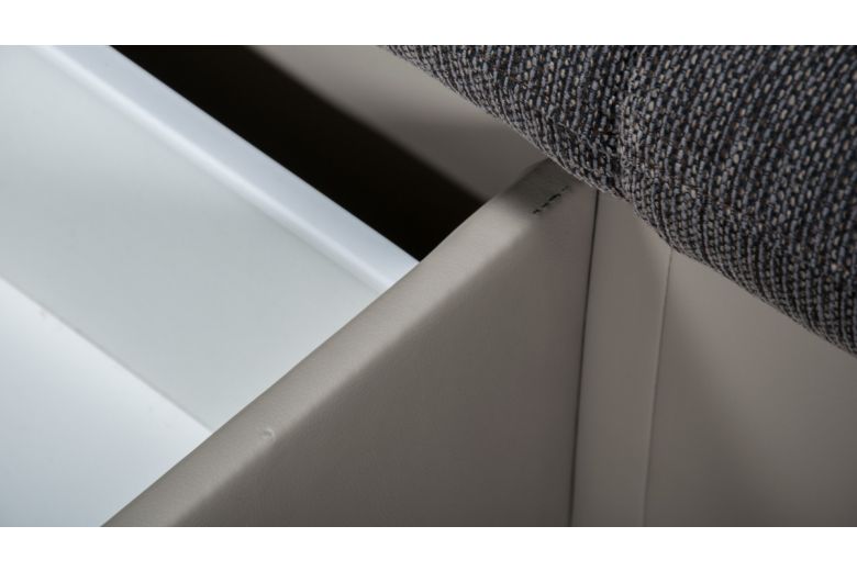 Corner sofa - Taifun (Pull-out with storage box)