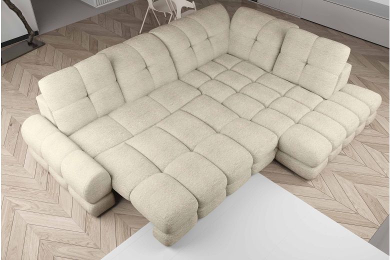 Corner sofa XL - Tollo (Pull-out with storage box)