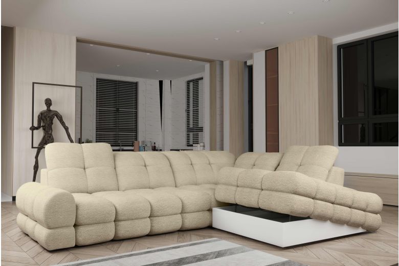 Corner sofa XL - Tollo (Pull-out with storage box)