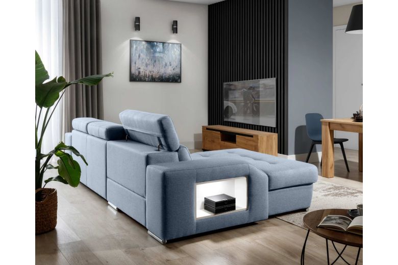 Corner sofa - Tulon (Pull-out with storage box)