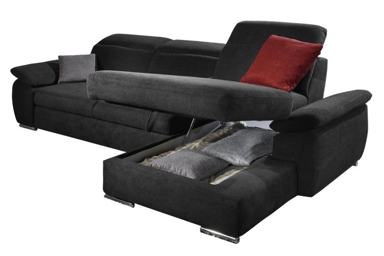 Corner sofa - Mike (Pull-out with storage box)