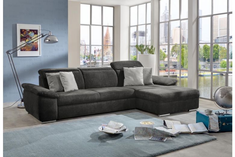 Corner sofa - Mike (Pull-out with storage box)