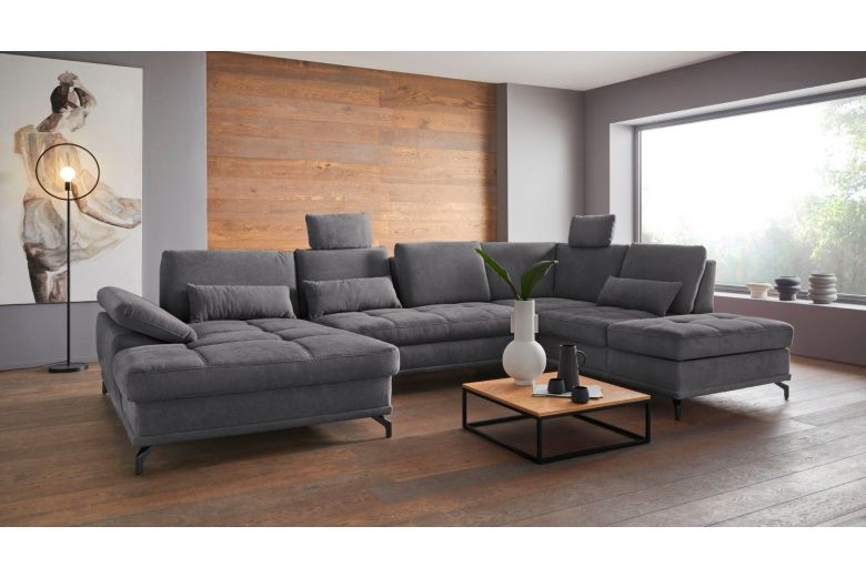 U shape sofa - Costello (Pull-out with storage box)