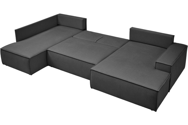 U shape sofa - Sherwood (Pull-out with storage box)