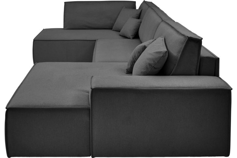 U shape sofa - Sherwood (Pull-out with storage box)