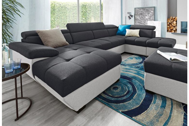 U shape sofa - Speedway (Pull-out with storage box)