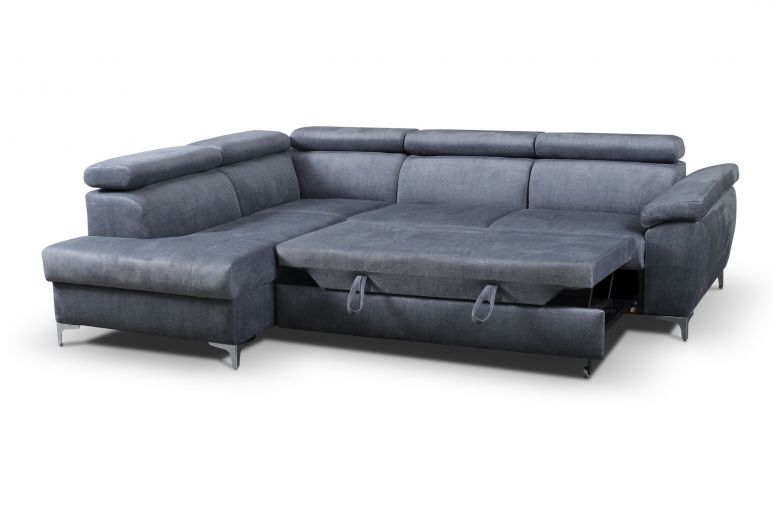 Corner sofa - Palermo (Pull-out with storage box)