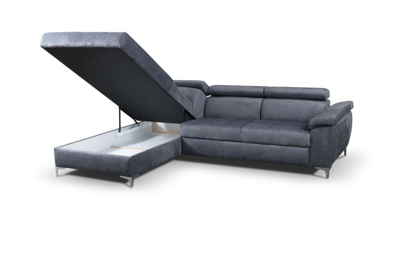 Corner sofa - Palermo (Pull-out with storage box)