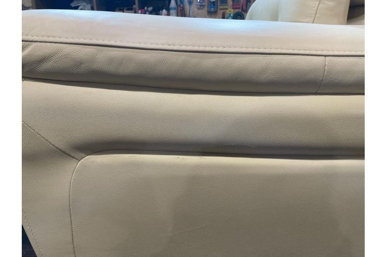 Leather corner sofa - Sherlot