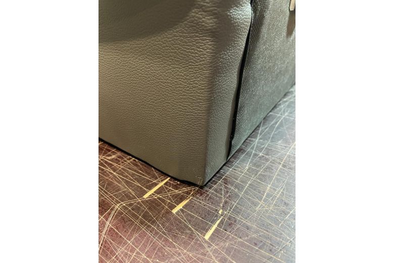 Leather corner sofa XL - Savona (Pull-out)