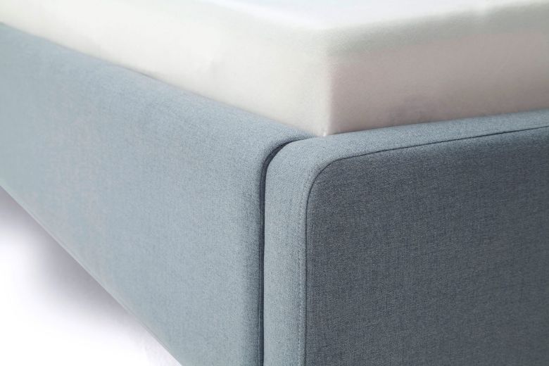 Upholstered bed 160x200 - Mattis (With storage box)