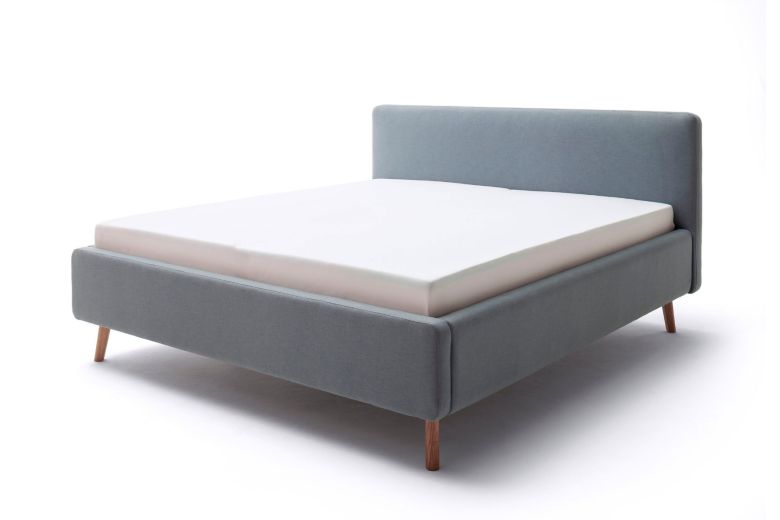 Upholstered bed 160x200 - Mattis (With storage box)