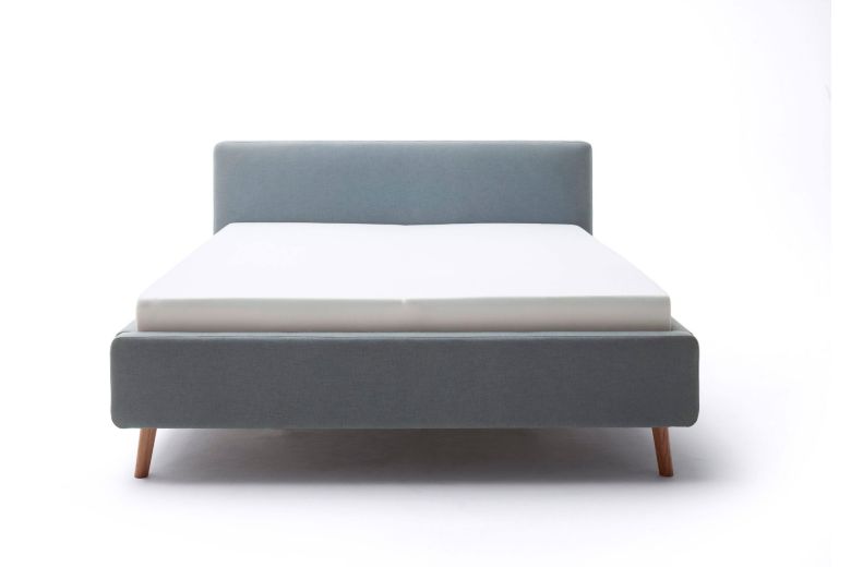 Upholstered bed 160x200 - Mattis (With storage box)