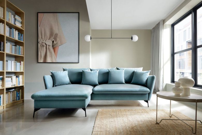 Corner sofa - Livorno (Pull-out with storage box)