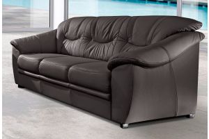 Leather 3 seat sofa - Savona