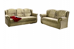 Dīvānu komplekts 3-2 - Matilda (Izvelkams ar veļas kasti)