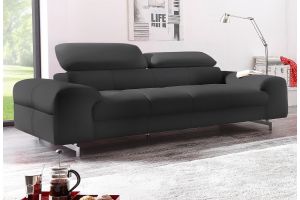 Leather 3 seat sofa - Chef