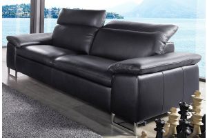 Leather 3 seat sofa - Feder